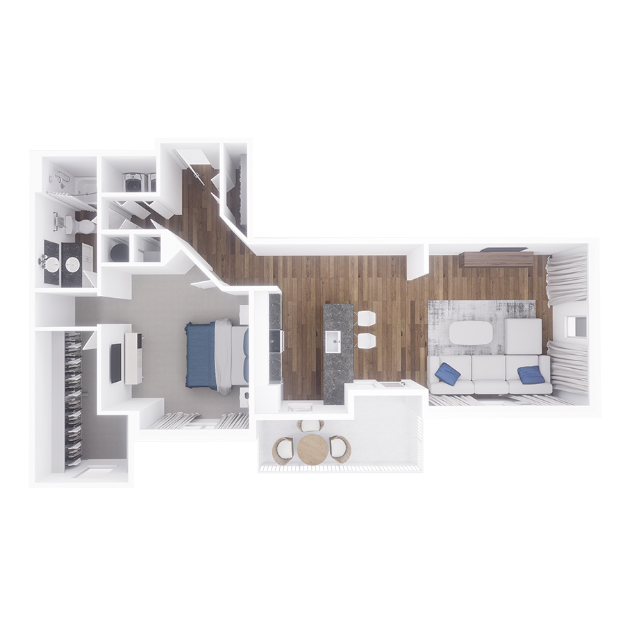 Aria floor plan