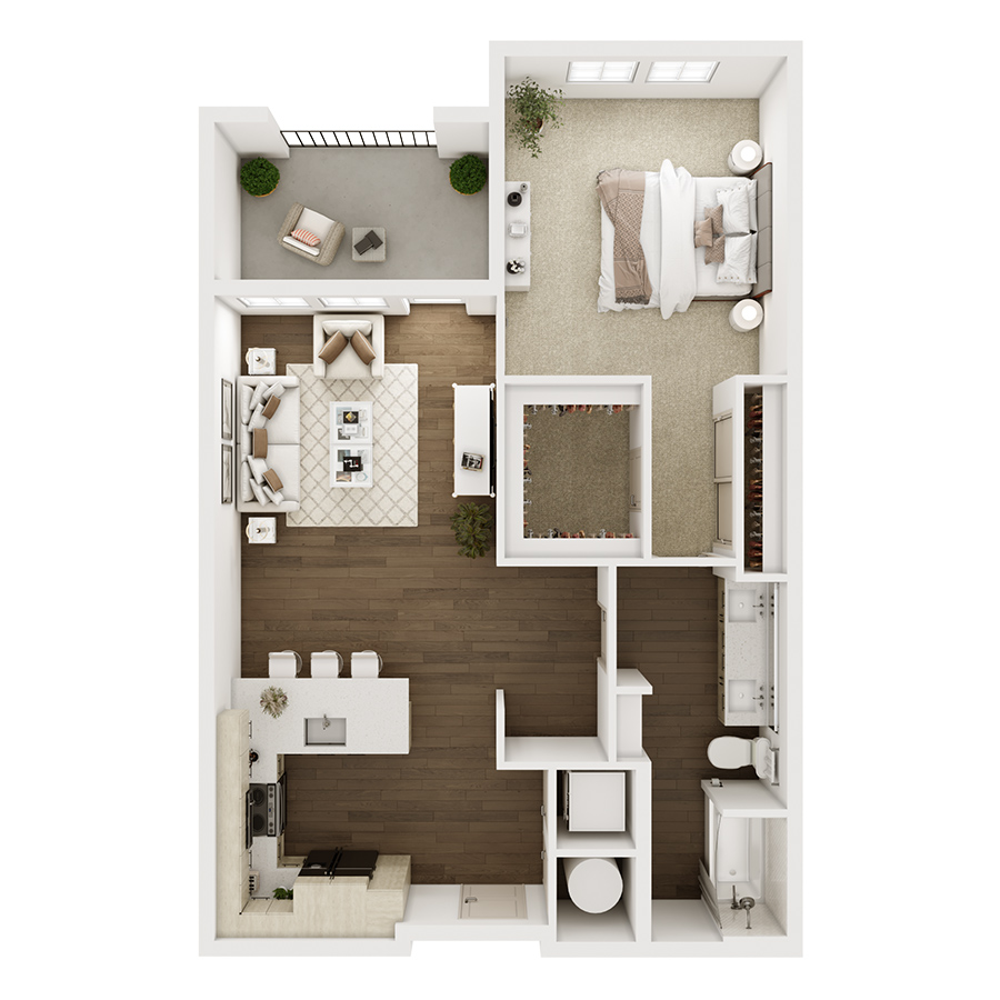 A2 floor plan