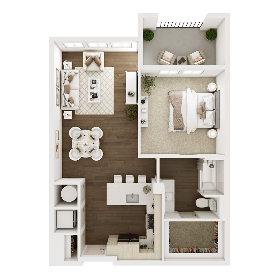 A1 floor plan