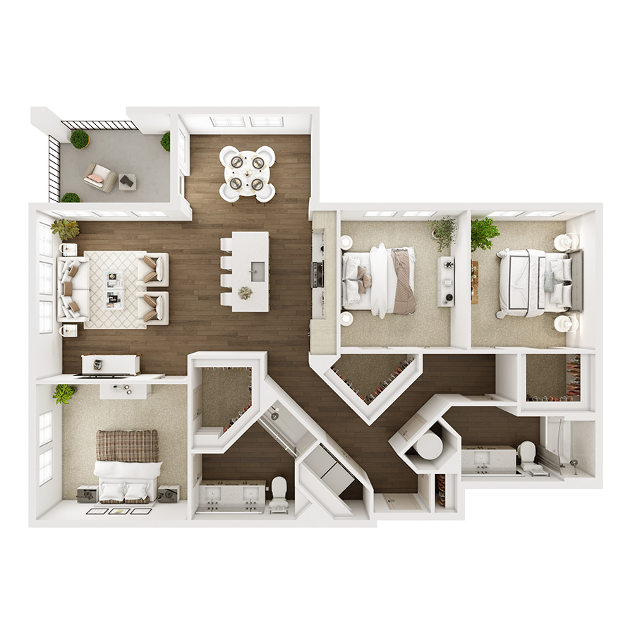 C1 floor plan