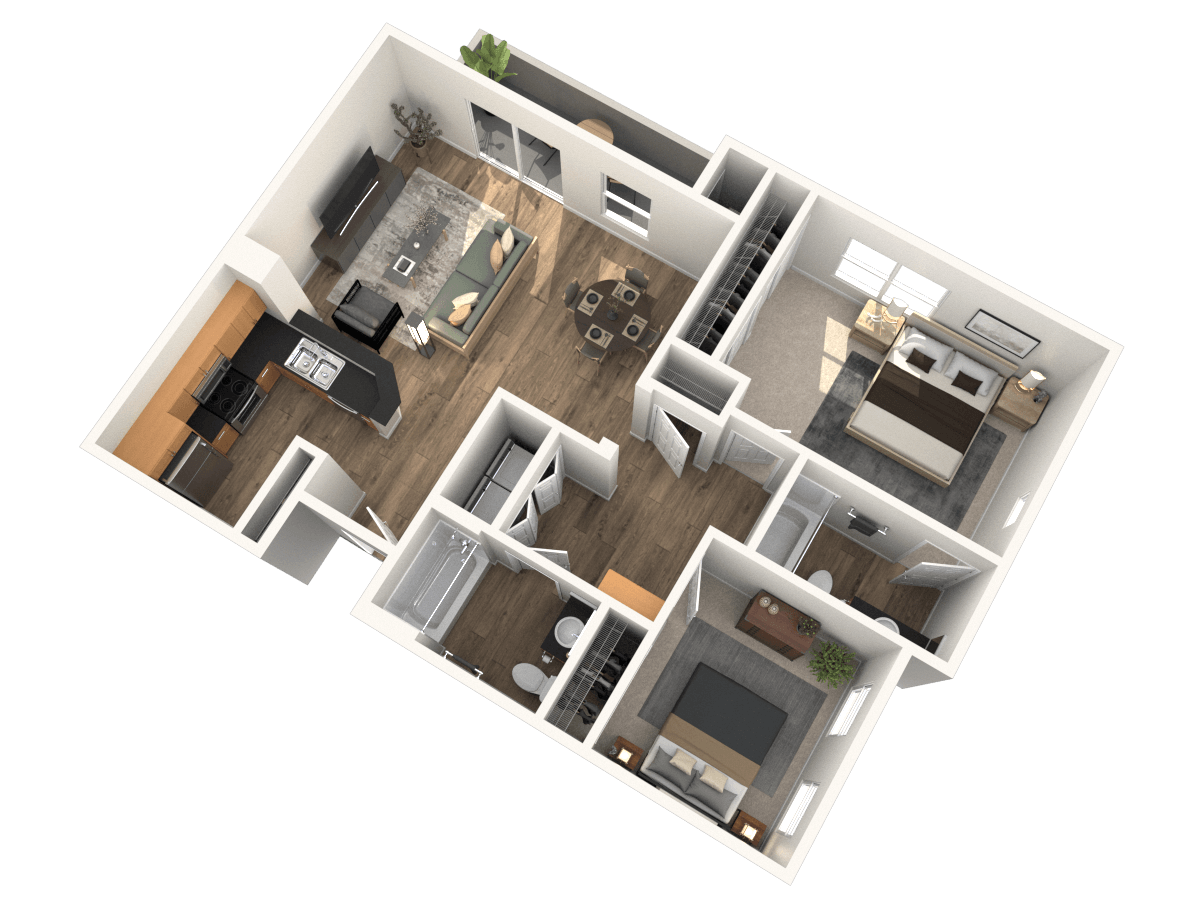 Plan B floor plan