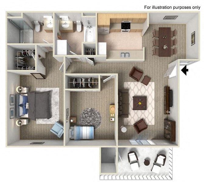 Plan B floor plan