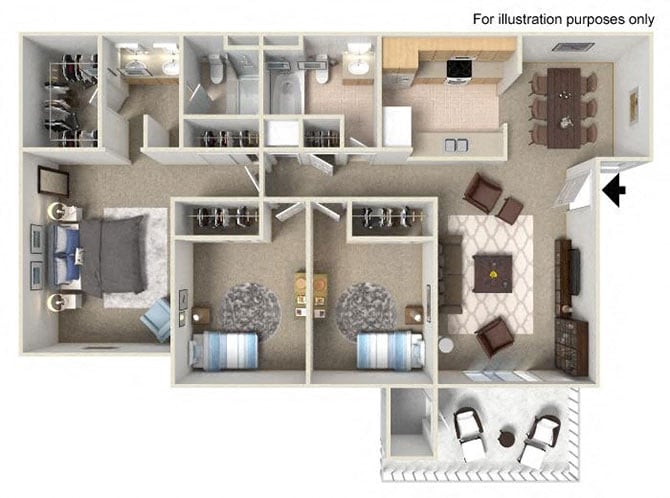 Plan C floor plan