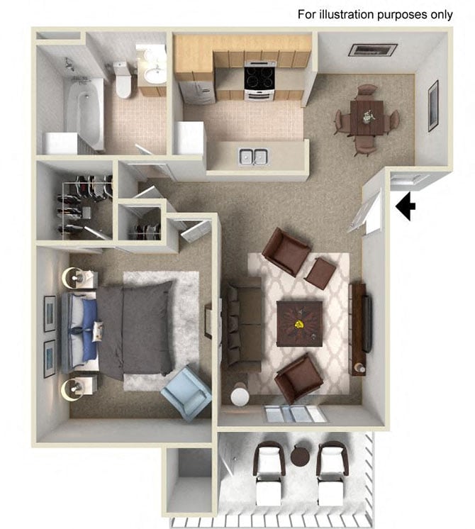 Plan A floor plan