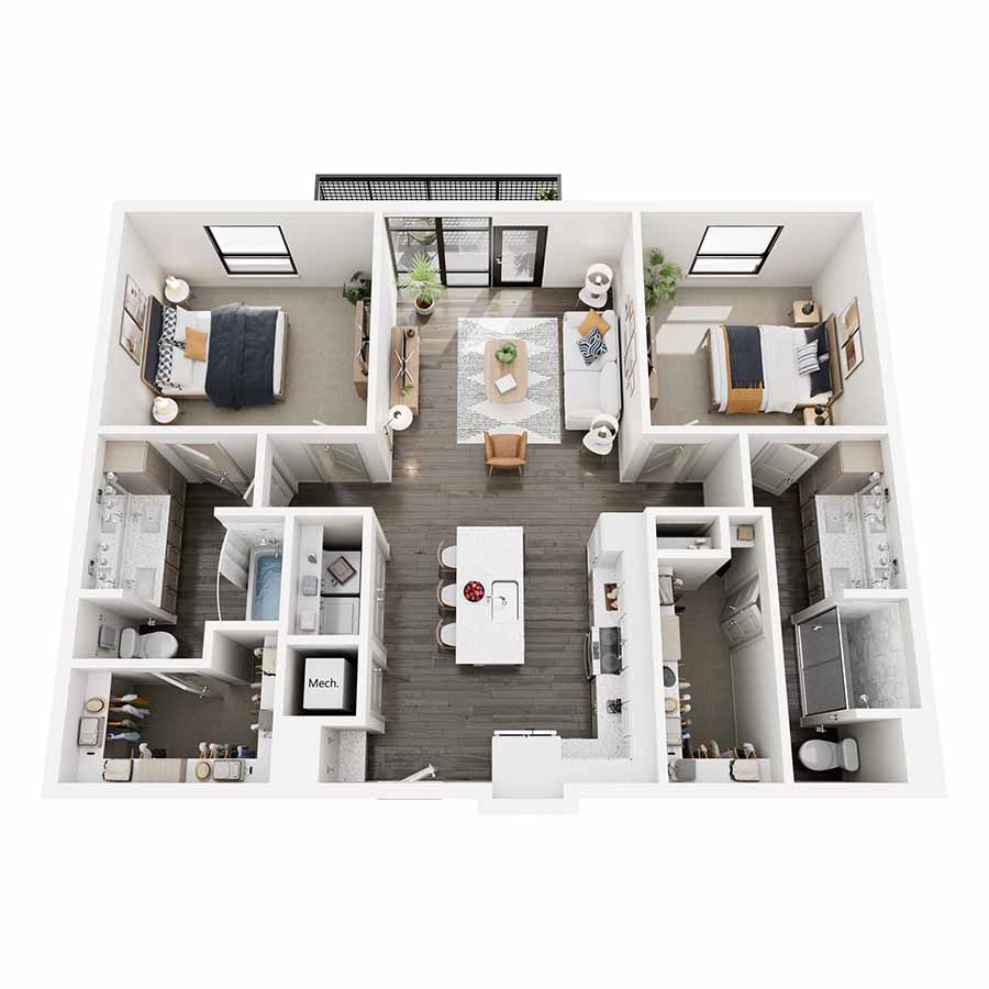 B3 floor plan