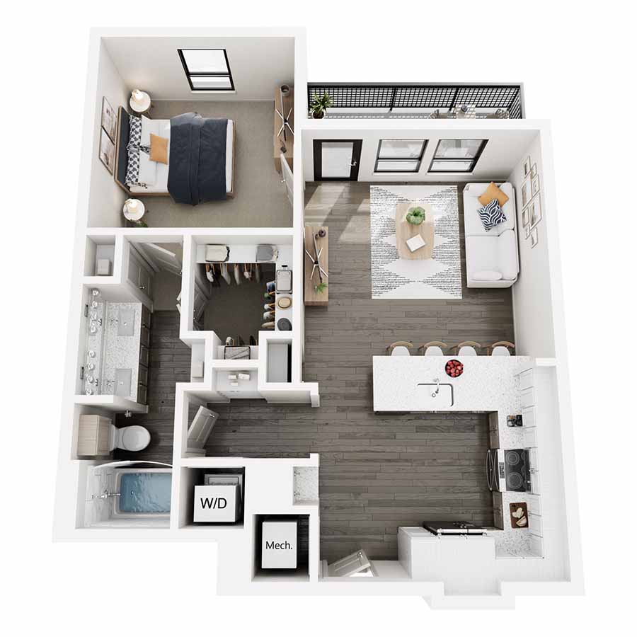 A2 ALT floor plan