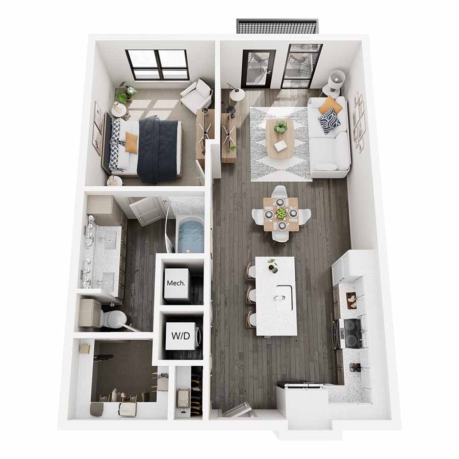 A4 floor plan