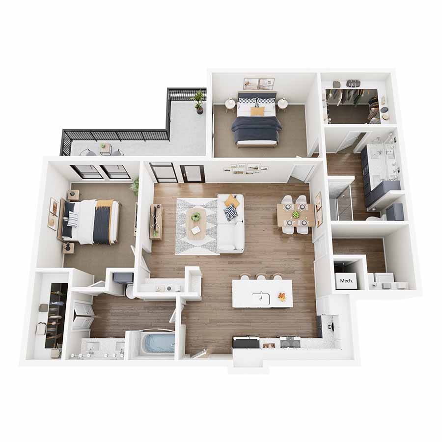 B1 floor plan