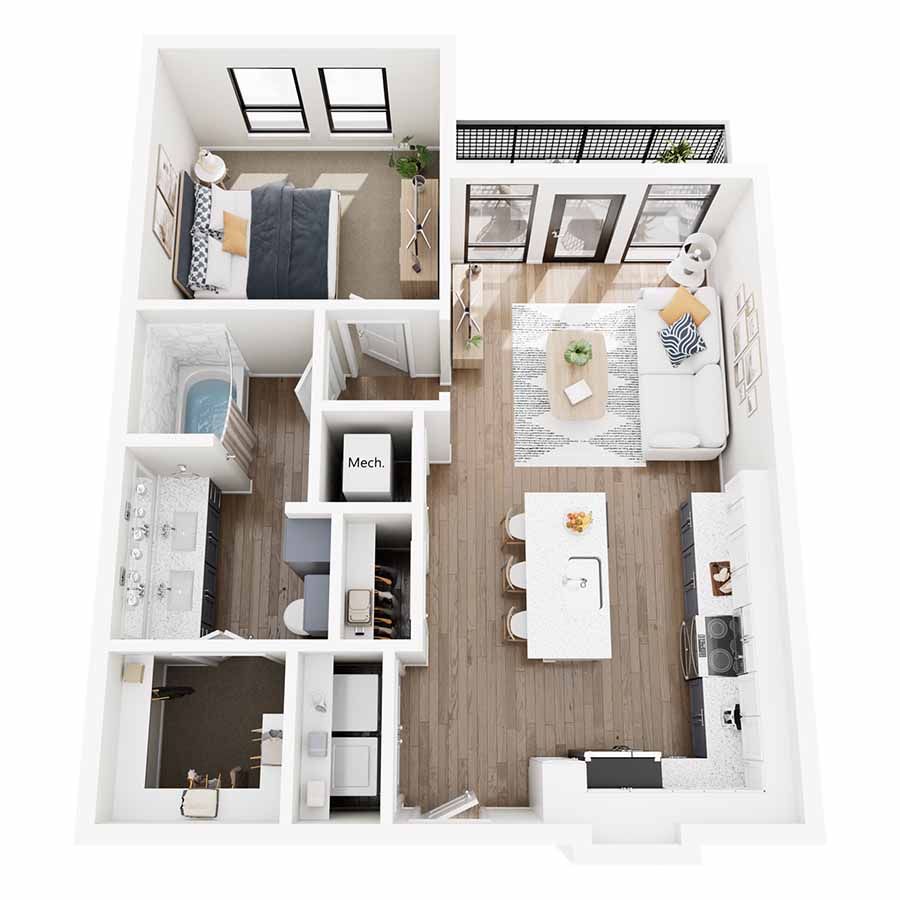 A3 floor plan