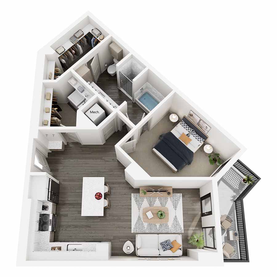 A9 floor plan