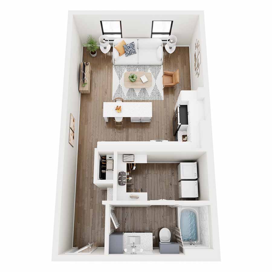 E2 floor plan