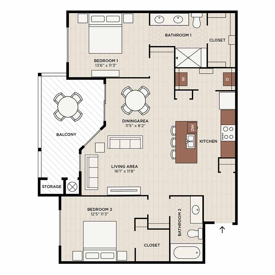 Paperwhite floor plan