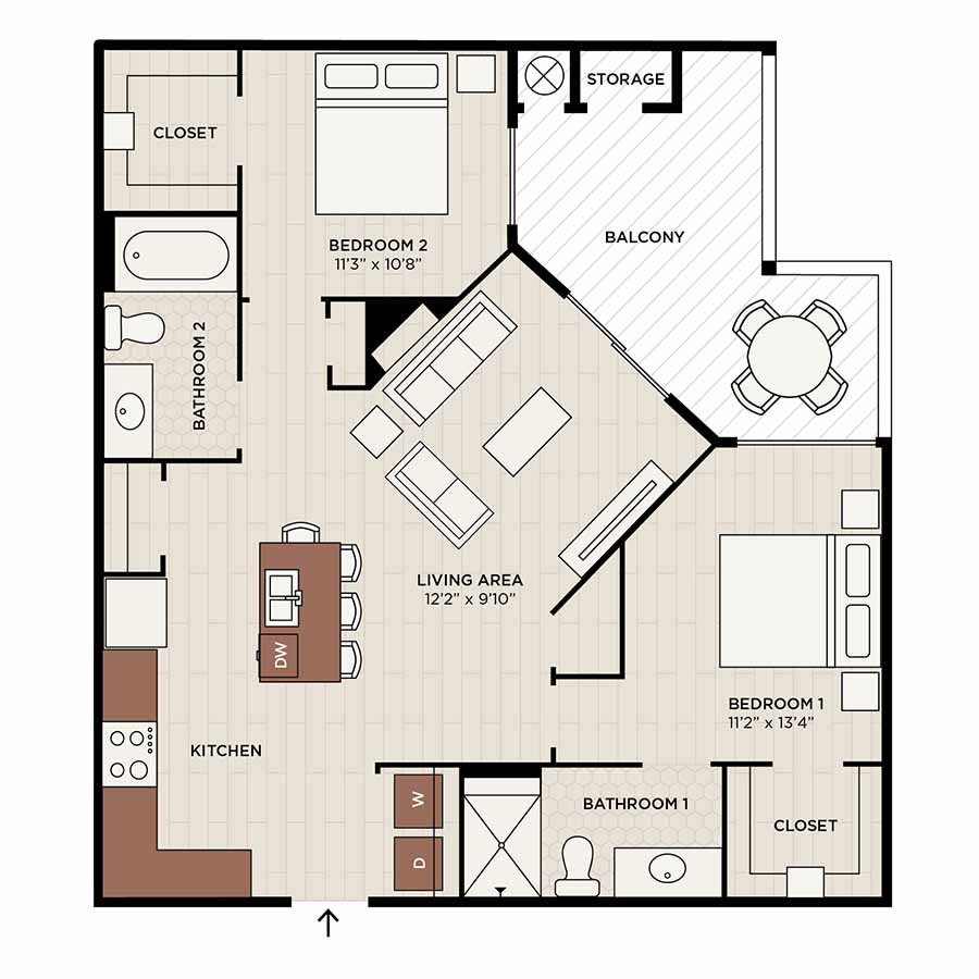 Lantana floor plan