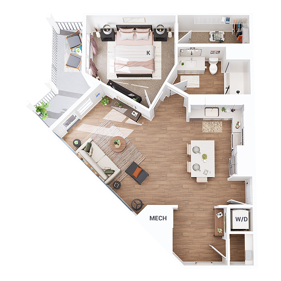 A2 floor plan