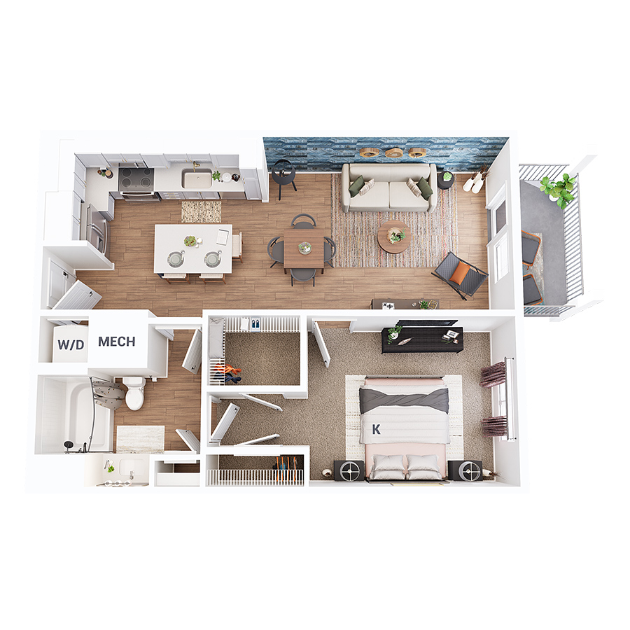 A1 floor plan