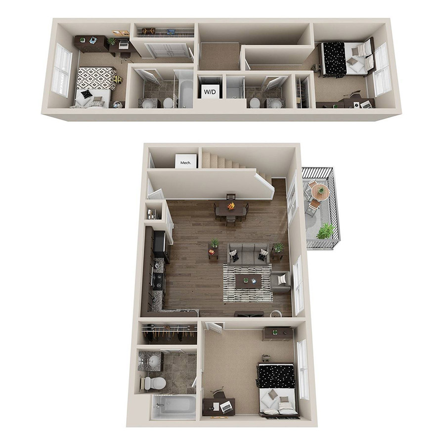 BLAKE-3 floor plan