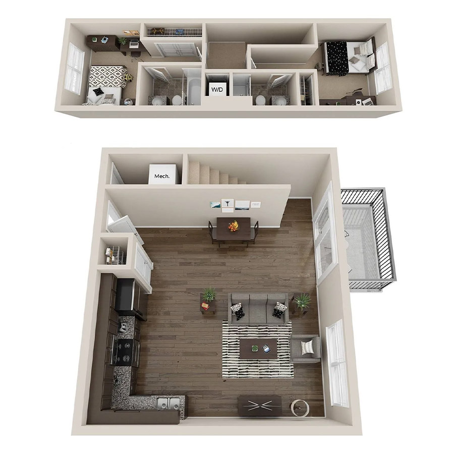 BLAKE-2 floor plan