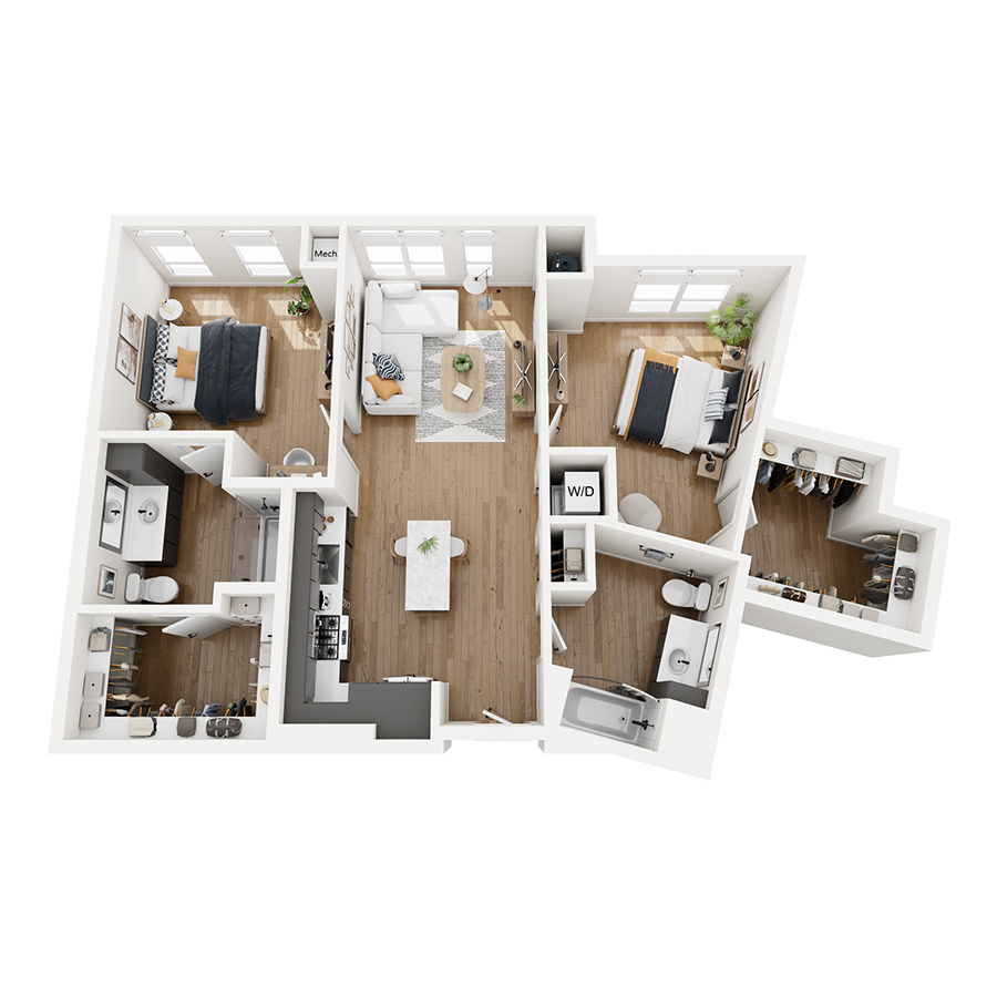 B9 BMR floor plan