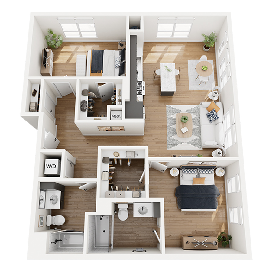 B8 BMR floor plan