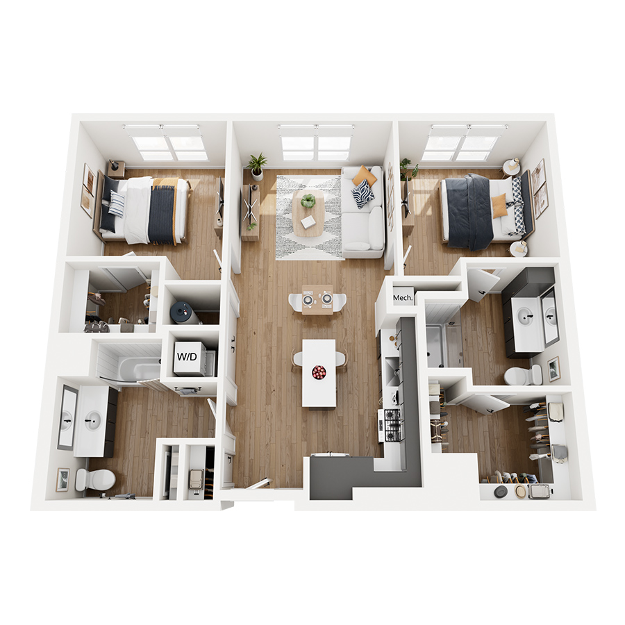 B7 BMR floor plan