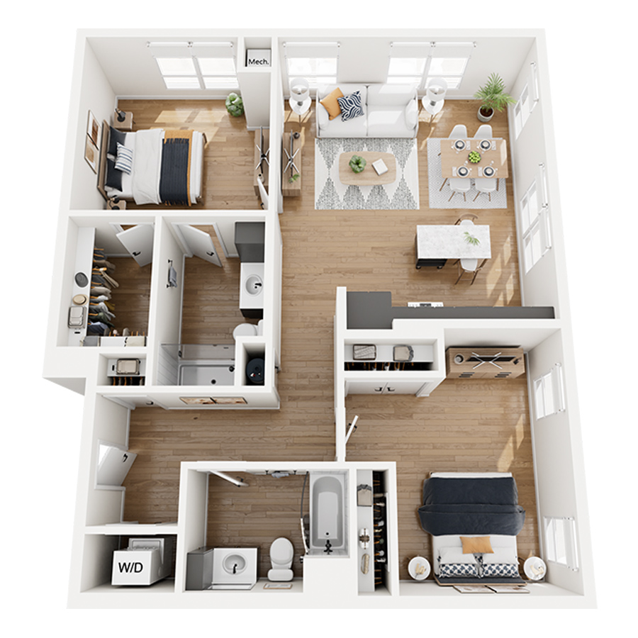B10 BMR floor plan