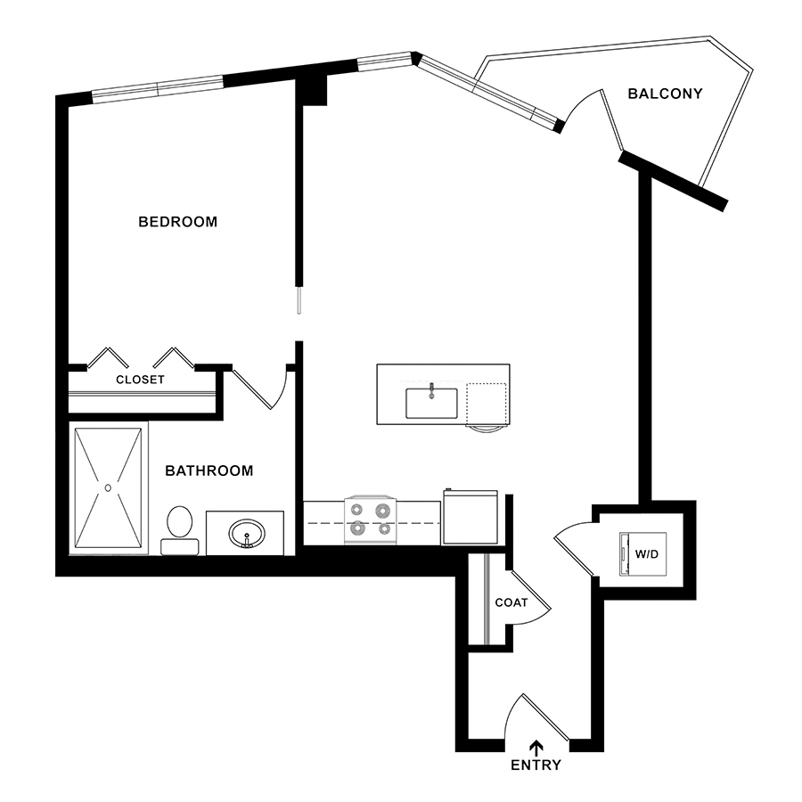 A1 floor plan