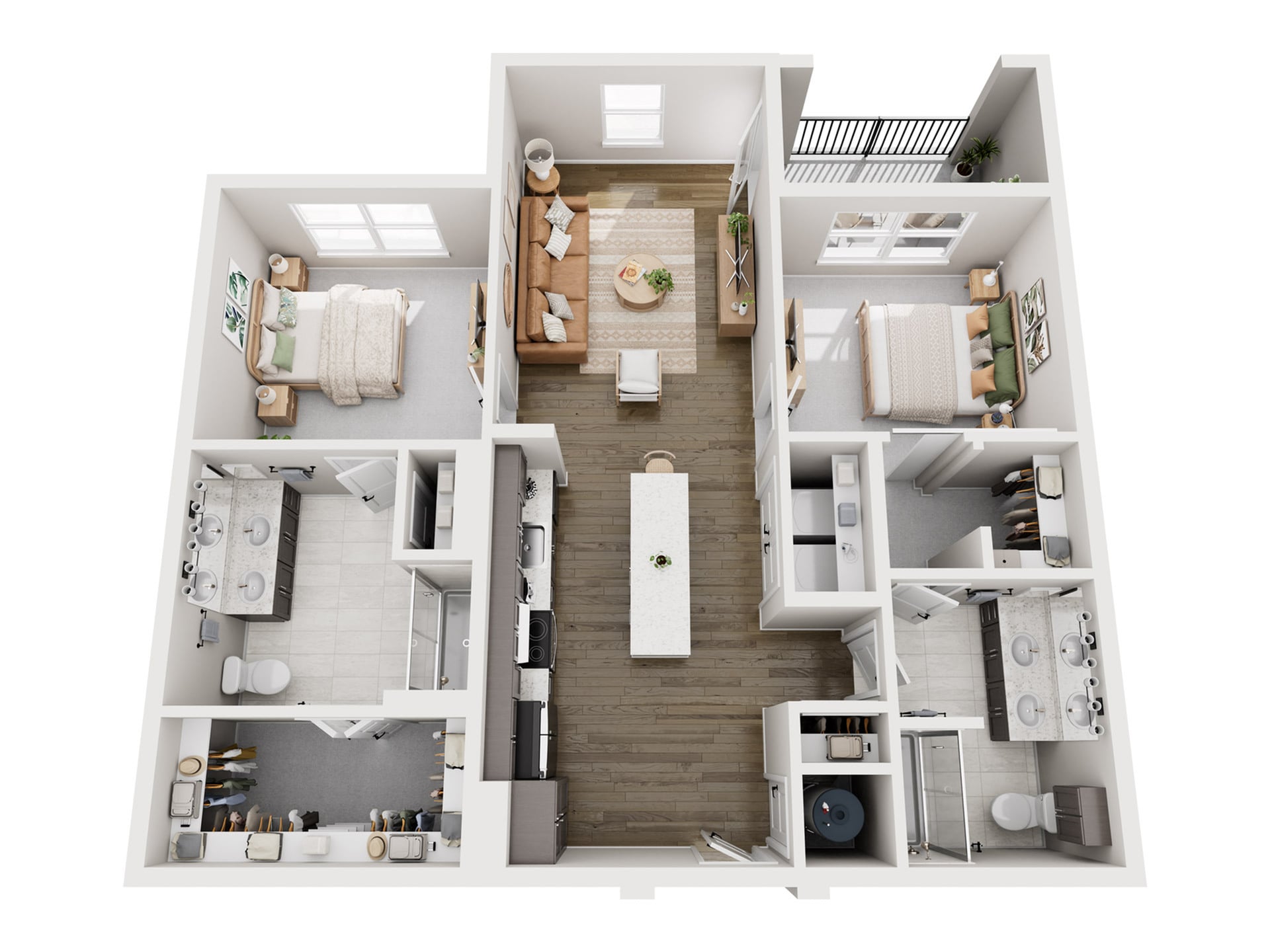 B2 floor plan