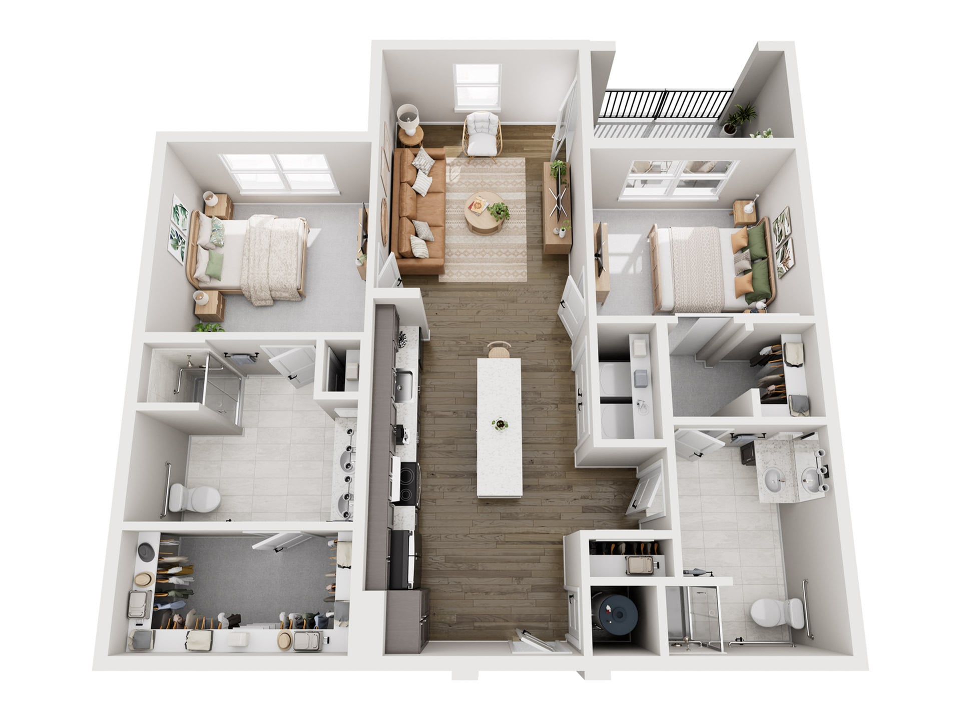B2a floor plan