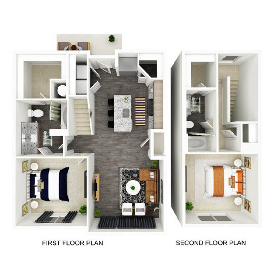 Mustang floor plan