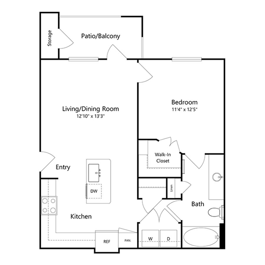 A1 floor plan