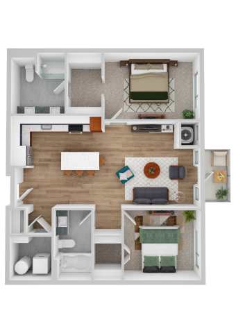 Hinkley A floor plan