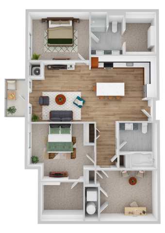Oakton floor plan
