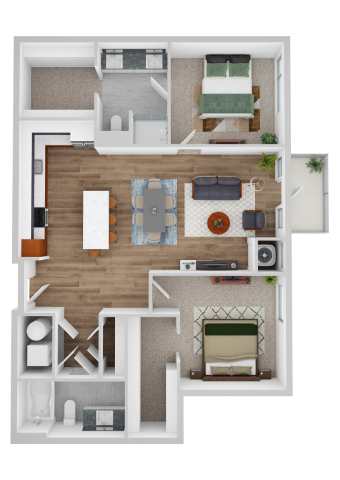 NI-Ridge floor plan