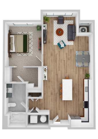 Brickton B floor plan