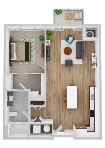 Brickton A floor plan