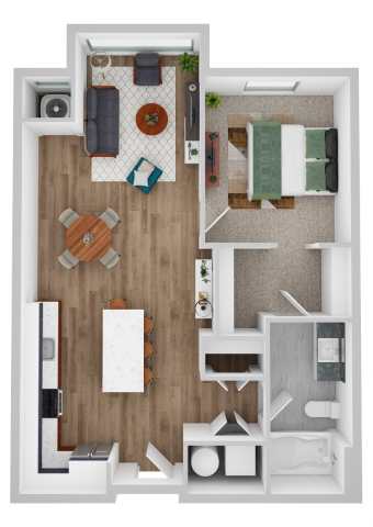 Morgan B floor plan
