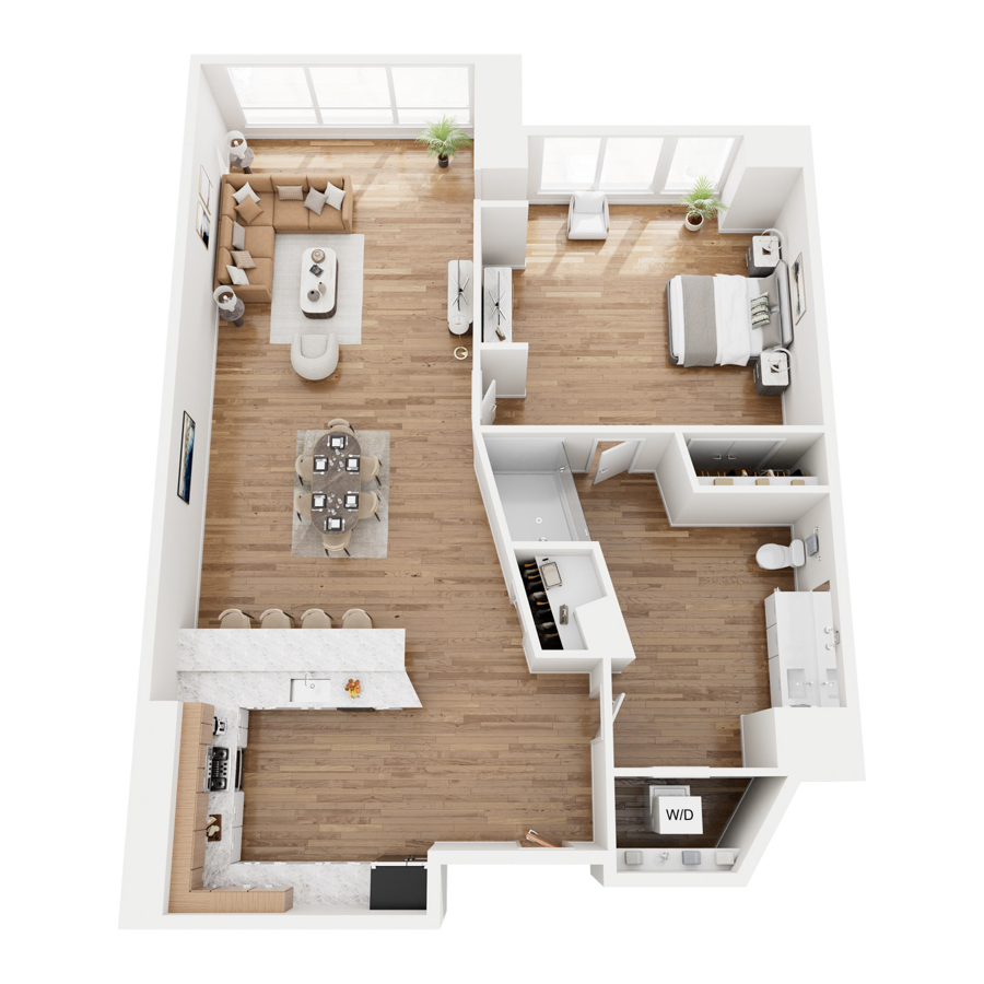 A1 floor plan