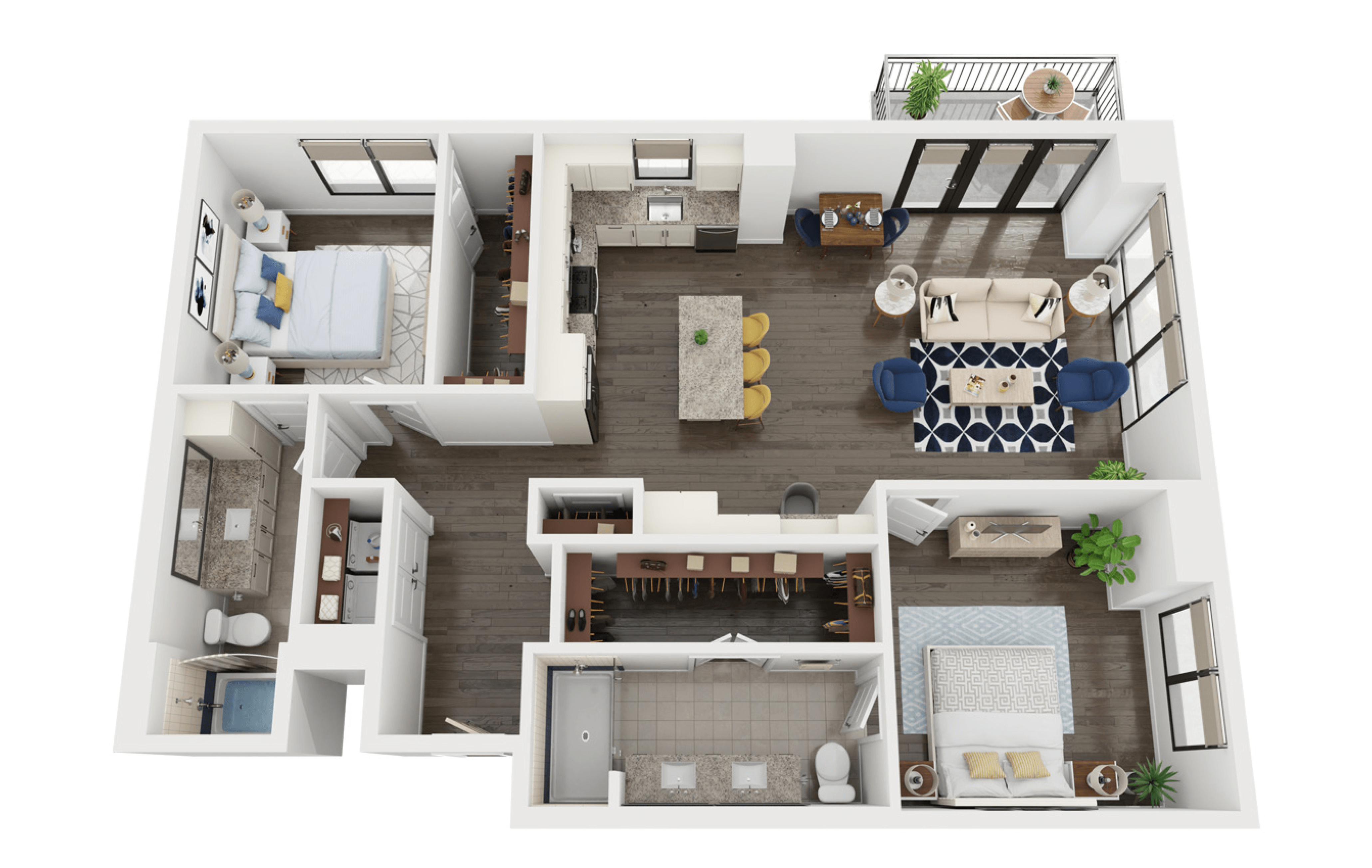B4 floor plan
