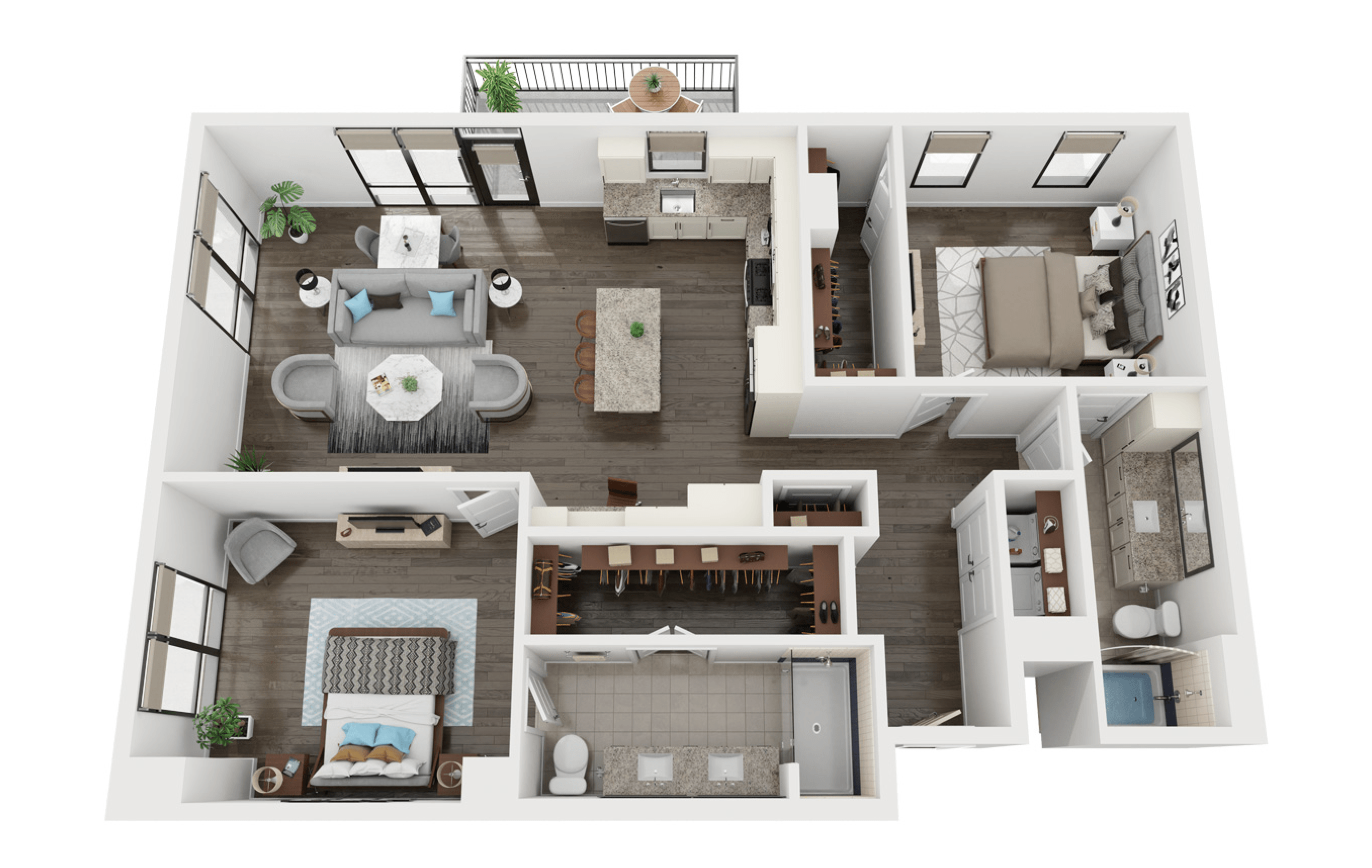 B2 floor plan