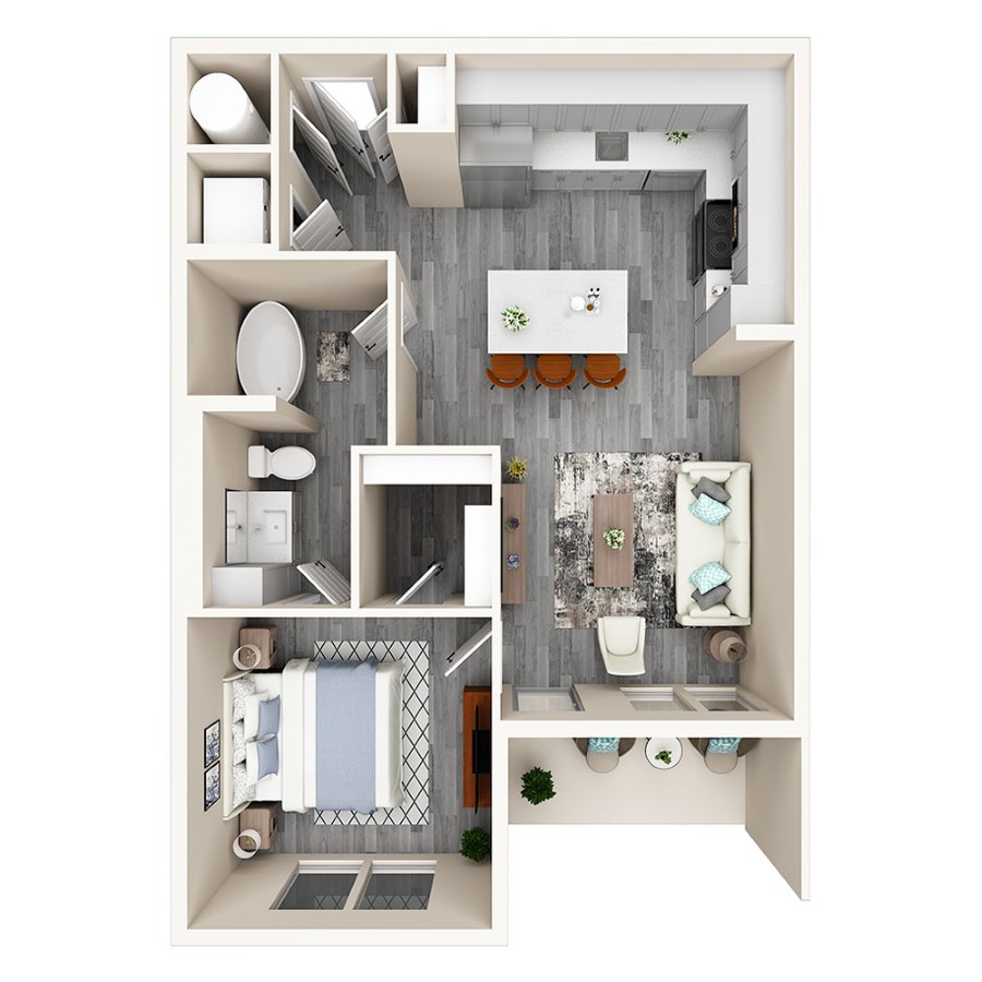 A1 floor plan