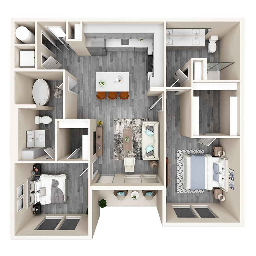 B1 floor plan