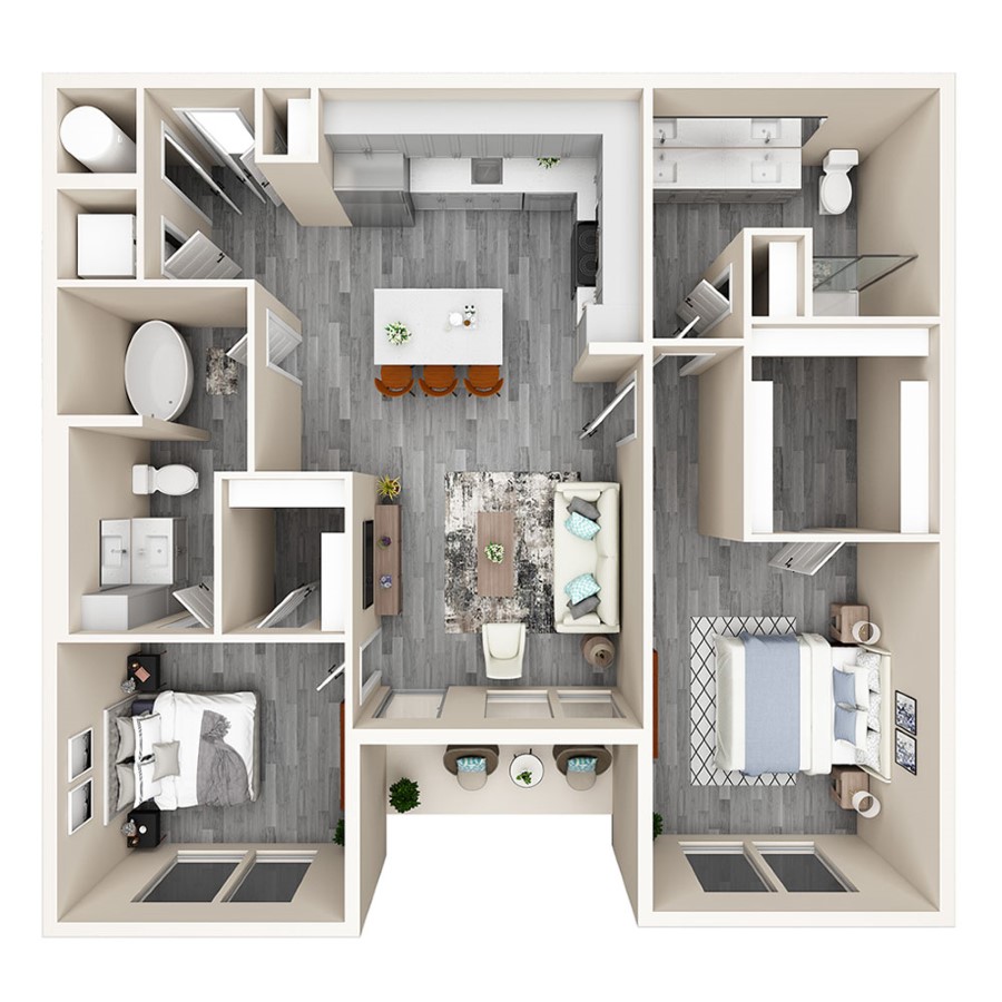 B2 floor plan