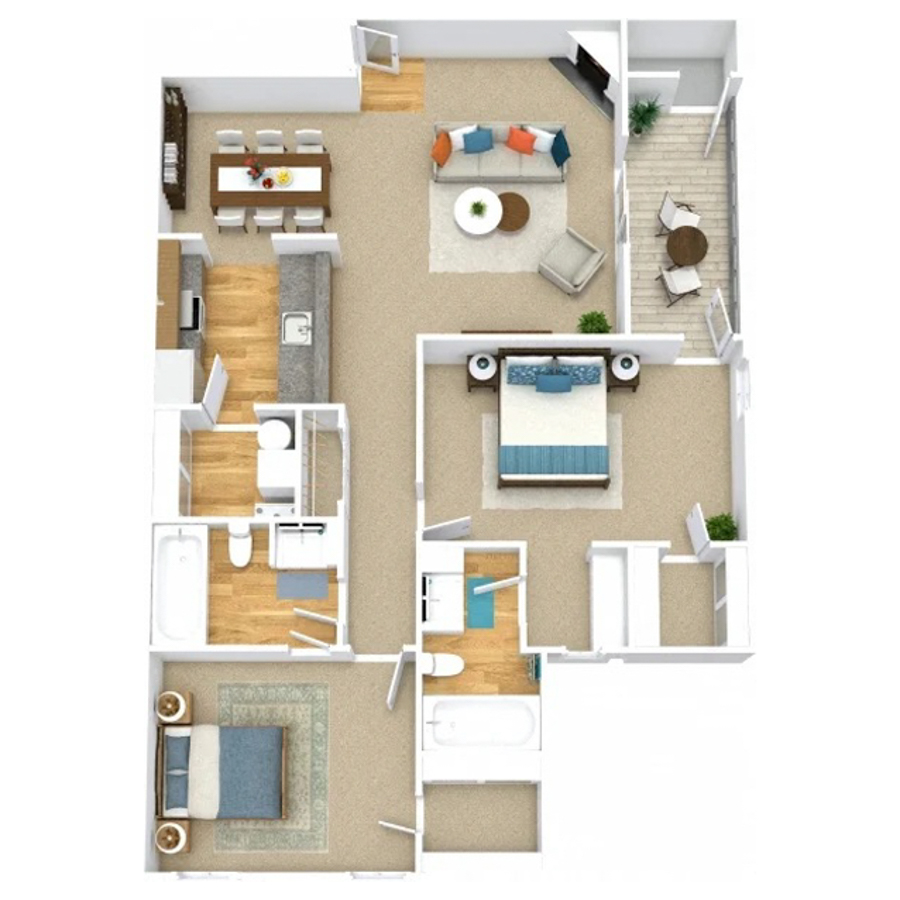 The Dogwood floor plan