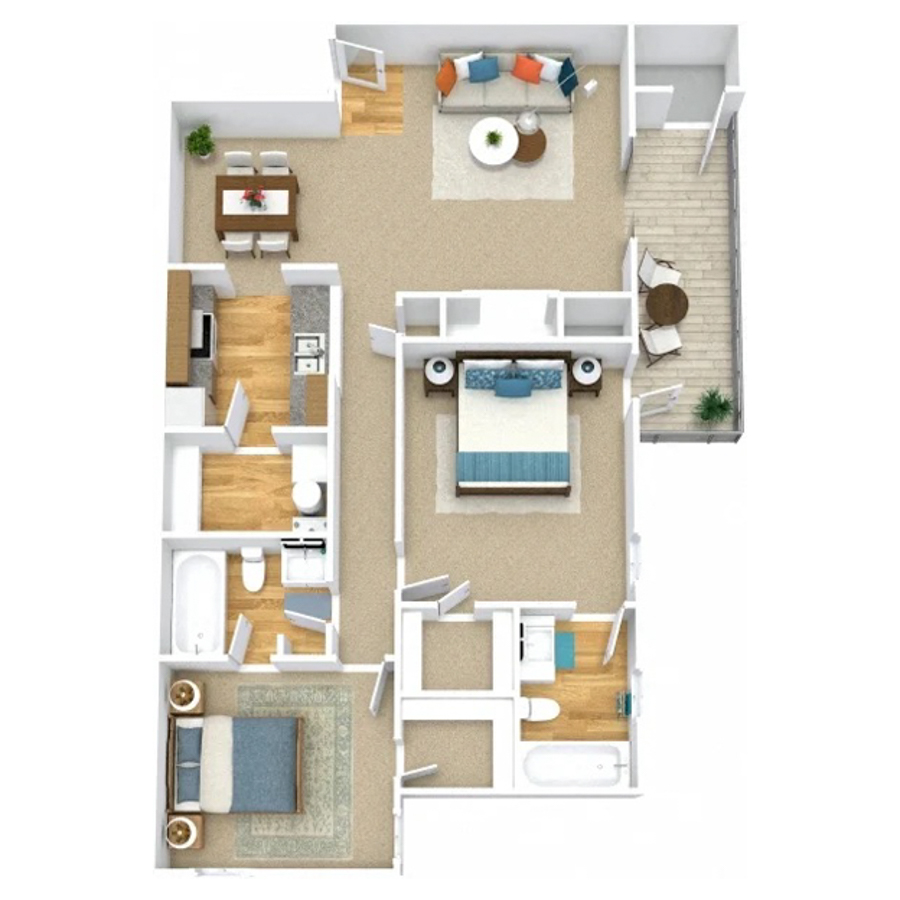 The Birch floor plan