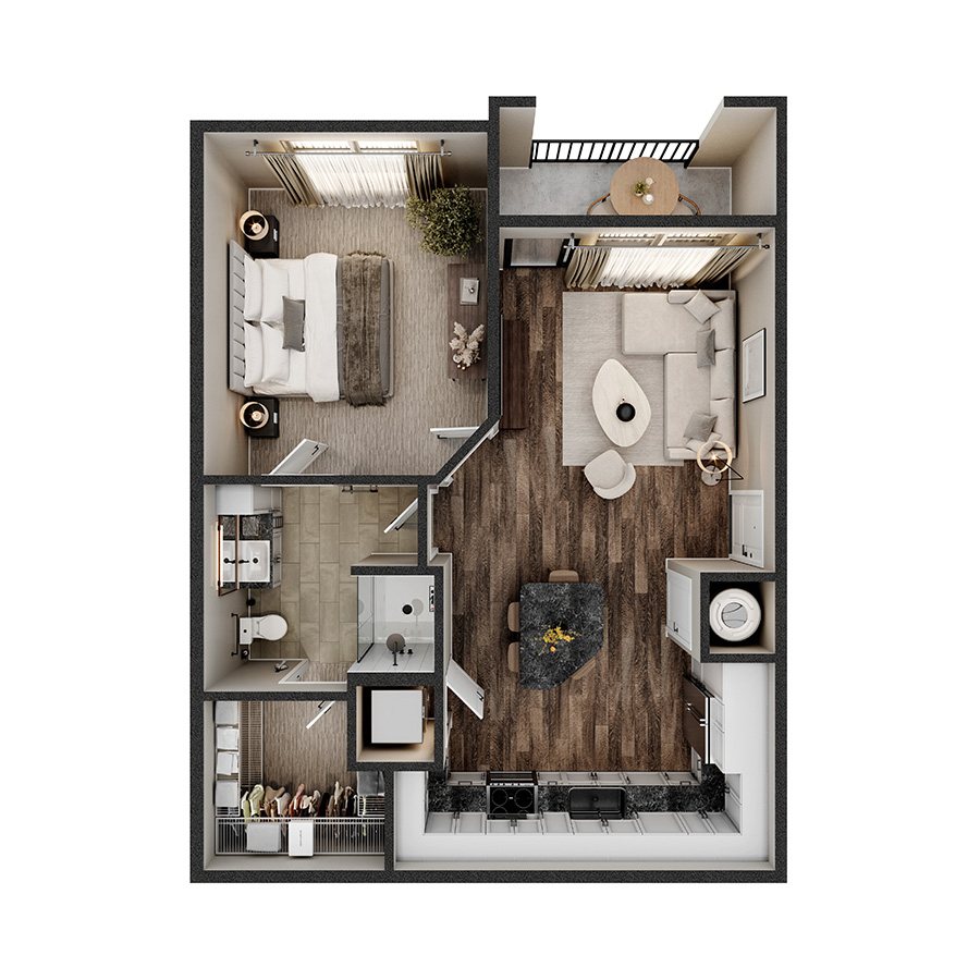 A1 floor plan