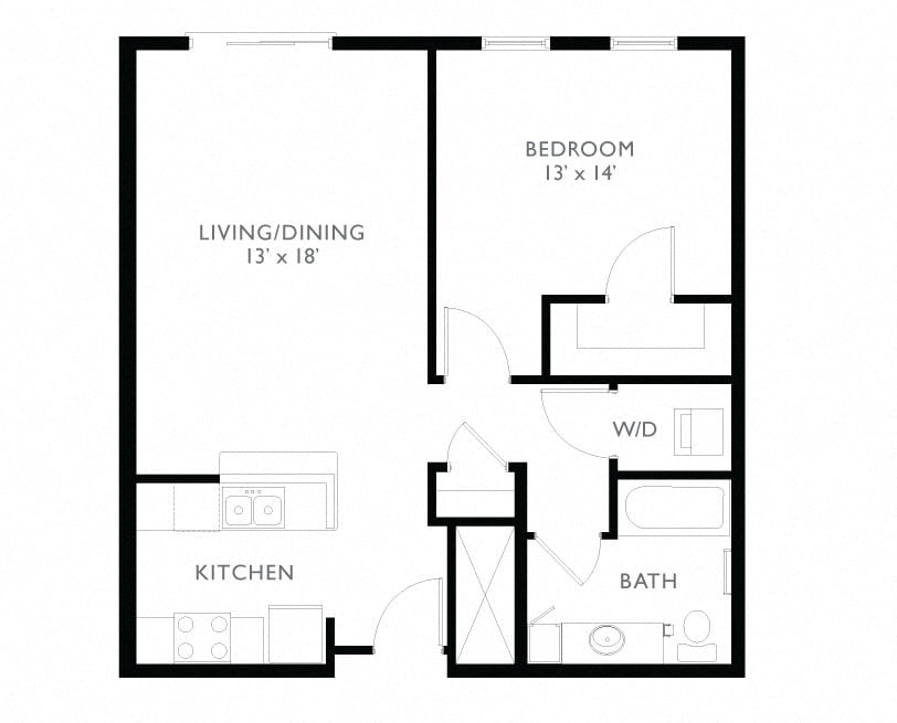A2 floor plan