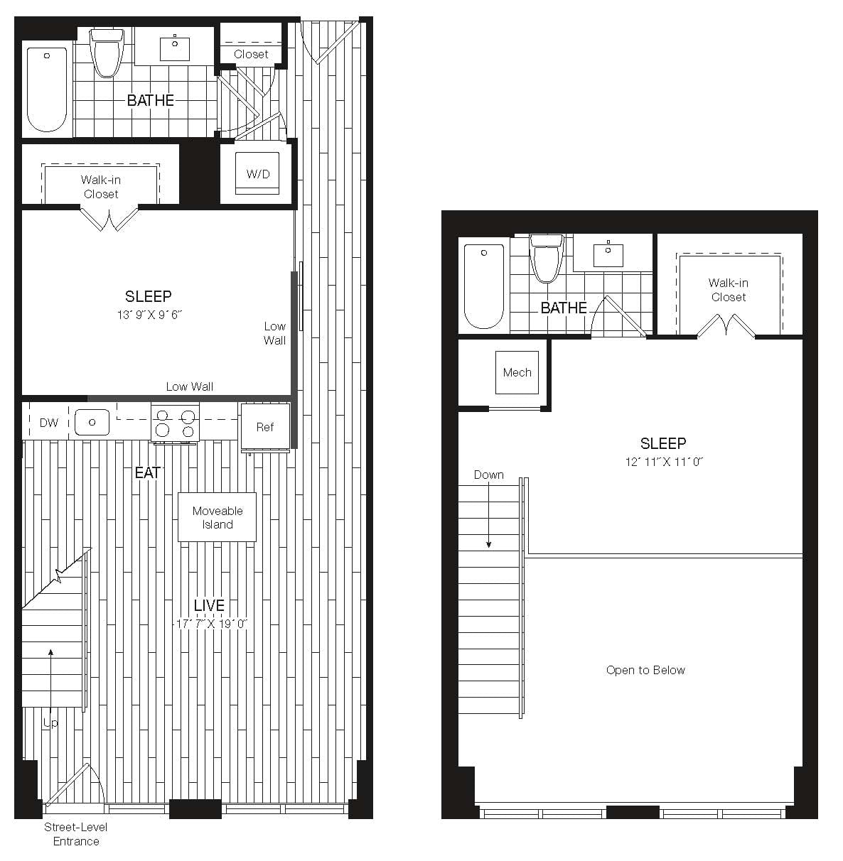 Lofts-B39 floor plan