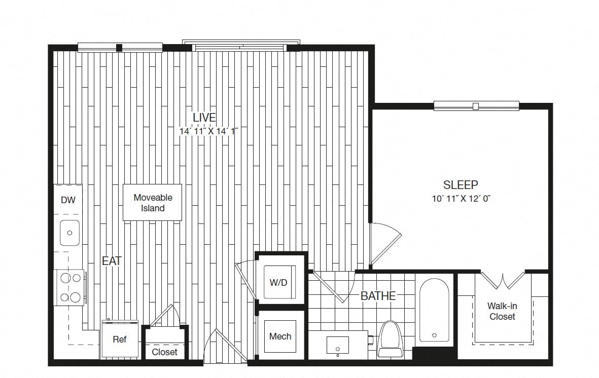 Lofts-A21a floor plan