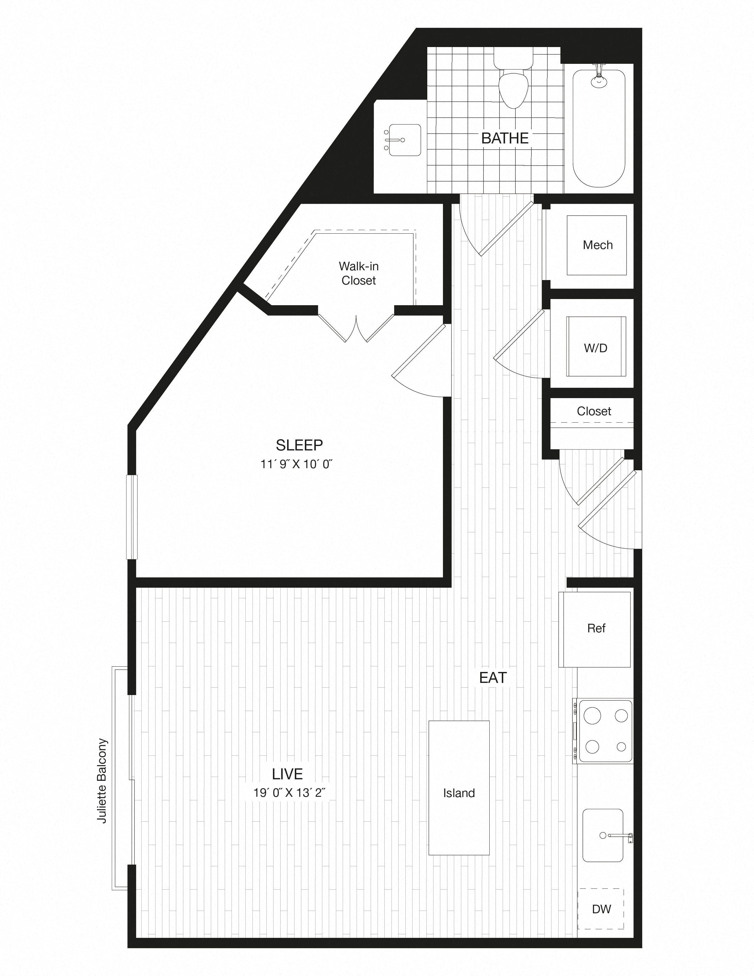 Lotus-A10 floor plan