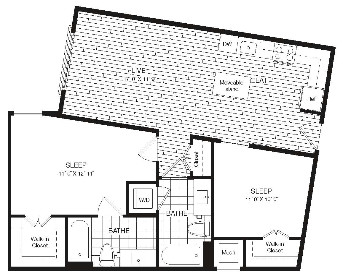 Lofts-C15 floor plan